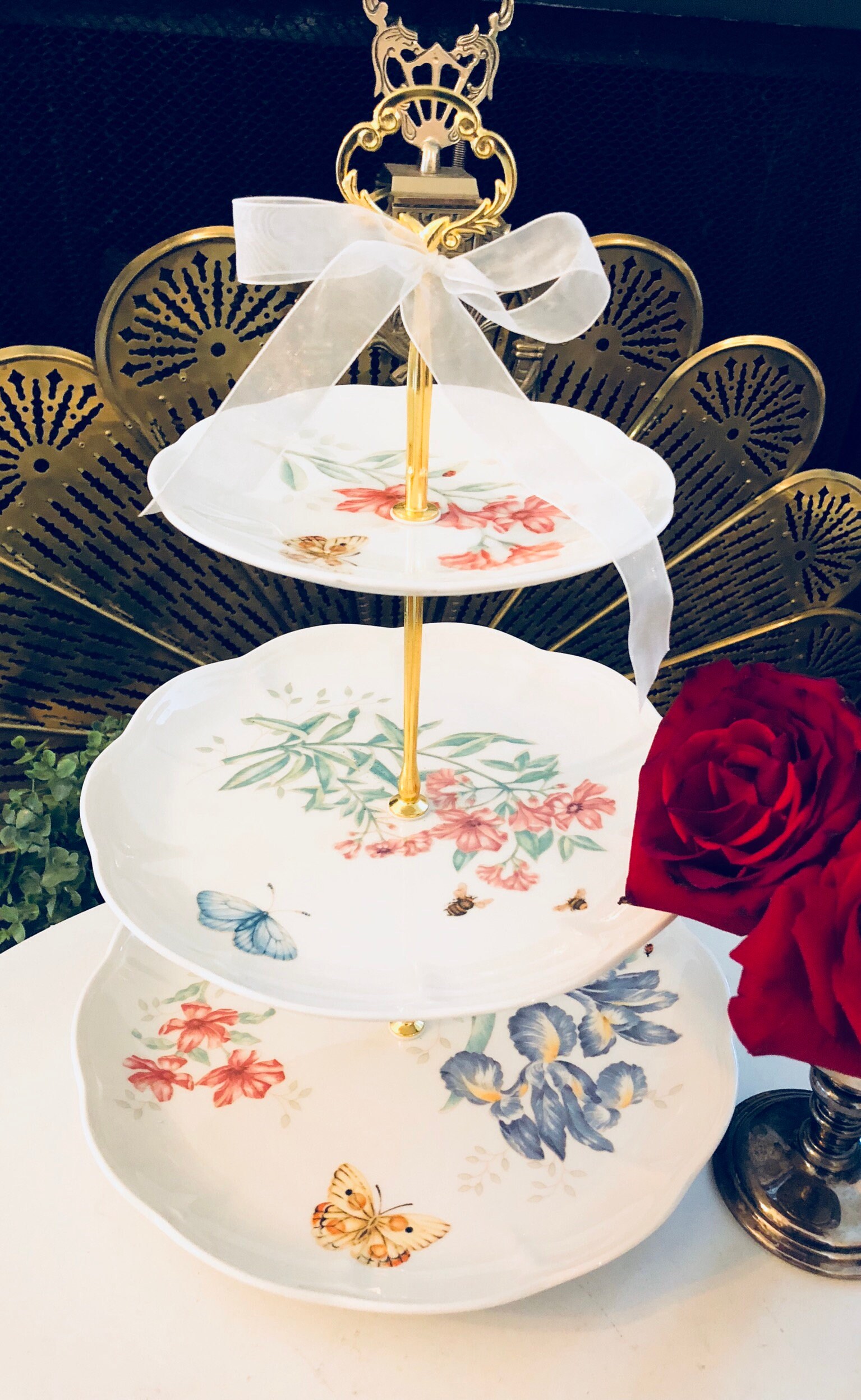 Lenox butterfly meadow 3 tiered server cheap