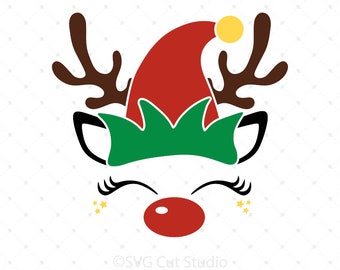 Download Reindeer silhouette | Etsy