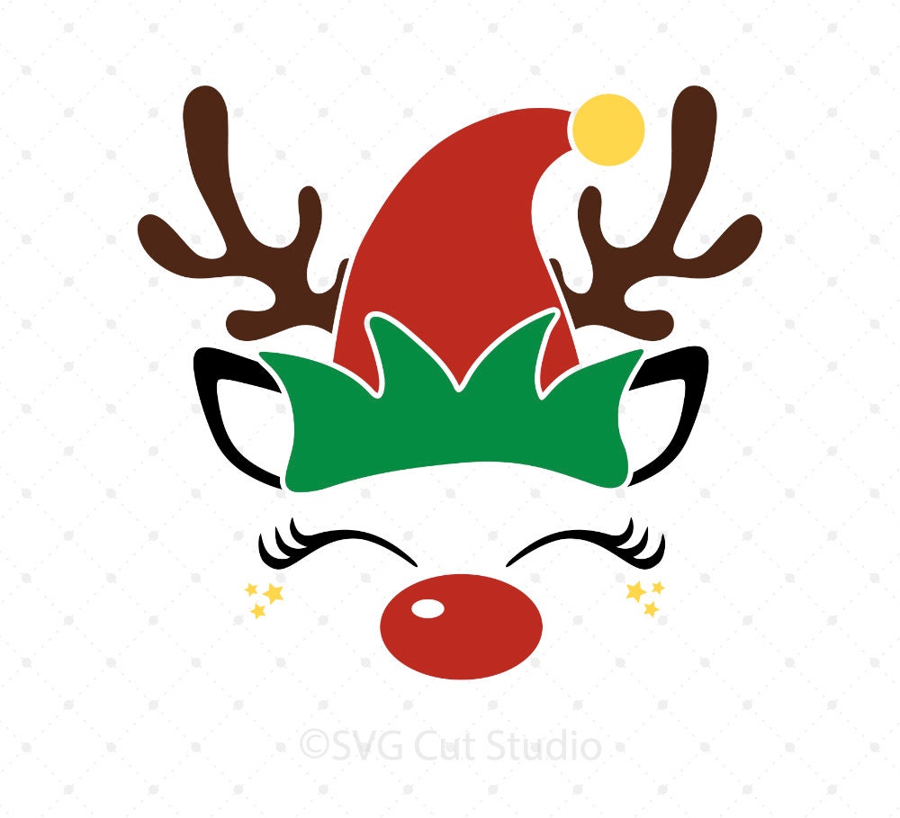 Download Rudolph SVG Christmas SVG Christmas Elf svg Rudolph Reindeer | Etsy
