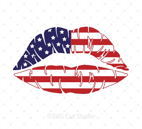 Free Free American Flag Lips Svg 810 SVG PNG EPS DXF File