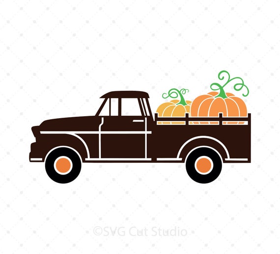 Download Pumpkin Truck Svg Harvest Svg Fall Pumpkin Farm Patch Vintage Etsy Yellowimages Mockups