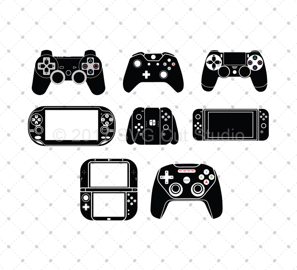 Download Game Controller SVG Cut Files Gaming svg Gamer svg cut ...