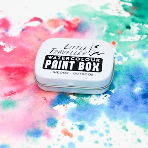 Watercolor Travel Tin, Build your own Watercolour Palette