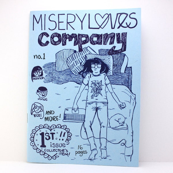 romance writers of canada magazine Misery Loves Company - Issue 1 - Zine
