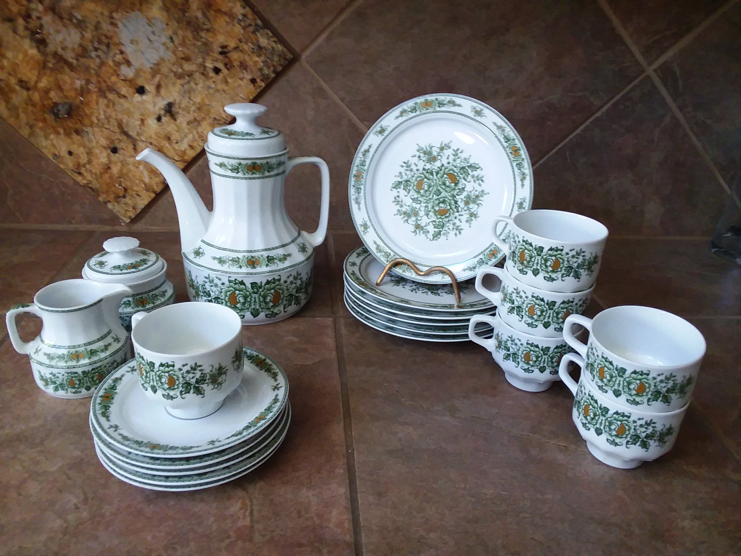 Vintage Retro 1970's Eschenbach Bavaria Germany Tea and Etsy