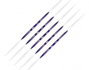 Prym single pointed ergonomic knitting needles, 35cm long, choose size or  set