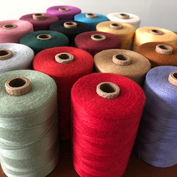 Bamboo 16/2 Weaving Yarn - Brassard - 1/2 lb Cones