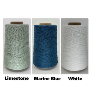 Lofty Cotton 8/2 - 1lb Cones High Quality Ringspun, Combed Cotton - US Grown, Spun and Dyed image 7