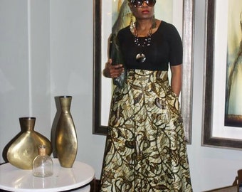 Midi skirt - pockets-PRICE DROPPED - WAS 45.00