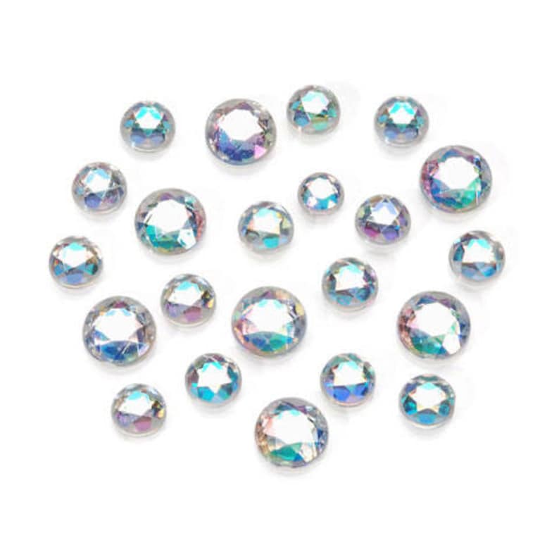 18,14,12sizes Rhinestones FlatBack Rhinestones Only Crystal Color 100