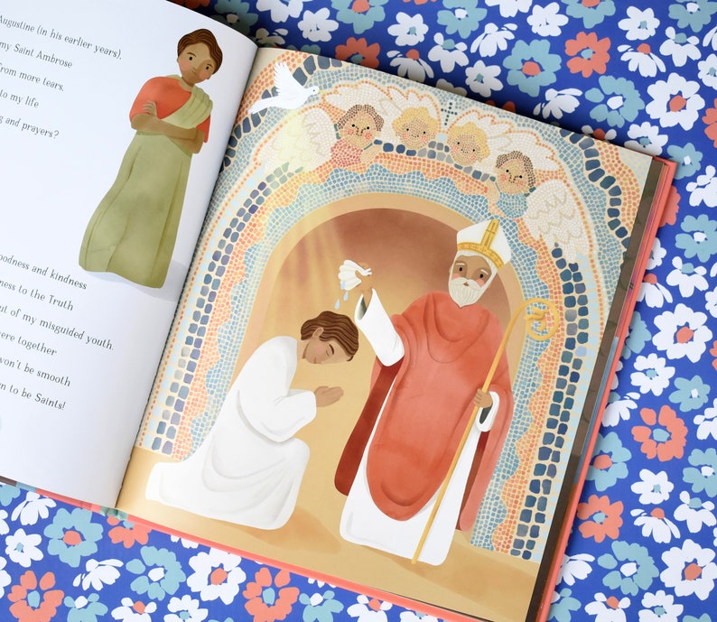 I Was Born to Be a Saint, too Catholic Children's Book image 8