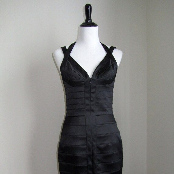 CACHE Black Sexy Stretch Dress Size 6US 
