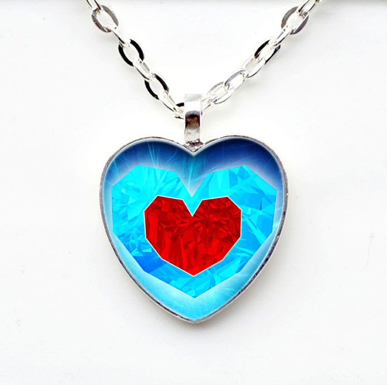 Zelda heart necklace Clearance