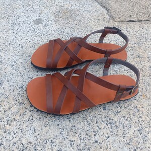 BAREFOOT DELFOS, color Brown, 20% off promotion, Vegan sandass, Barefoots sandals, Barefoot shoes image 8