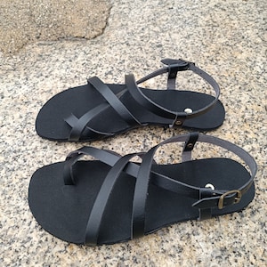 BAREFOOT Hector Black with BLACK SOLE, Vibram sole