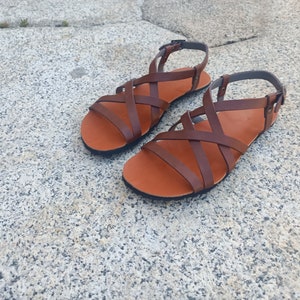 BAREFOOT DELFOS, color Brown, 20% off promotion, Vegan sandass, Barefoots sandals, Barefoot shoes image 10