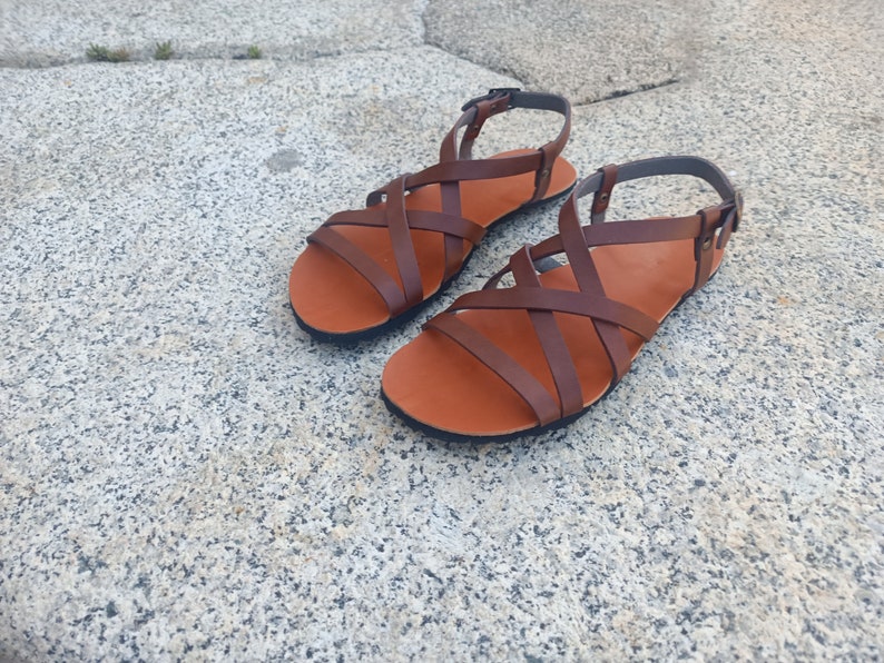 BAREFOOT DELFOS, color Brown, 20% off promotion, Vegan sandass, Barefoots sandals, Barefoot shoes image 7