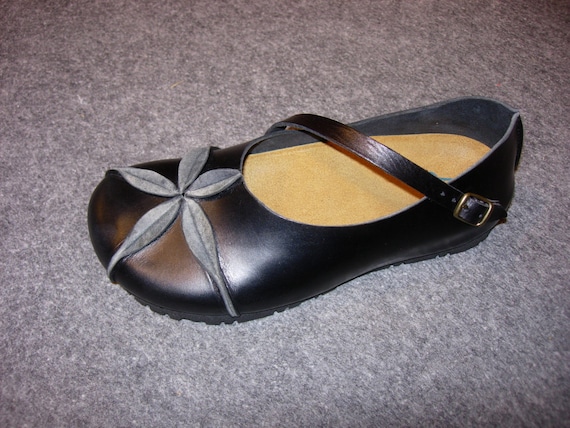 vegan leather ballet flats