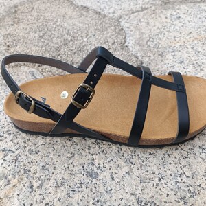 AFRODITA BLACK, 20% off, Vegan sandaks, cruelty-free sandals, eco-friendly, animal-free sandals, fashionable vegan, summer vegan sandals. image 5