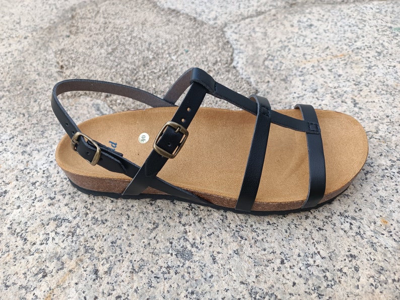 AFRODITA BLACK, 20% off, Vegan sandaks, cruelty-free sandals, eco-friendly, animal-free sandals, fashionable vegan, summer vegan sandals. image 5