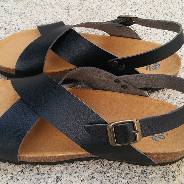 MEXICO BLACK 20% off, Vegan sandaks, cruelty-free sandals, eco-friendly, animal-free sandals, fashionable vegan, summer vegan sandals.