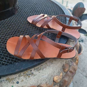 BAREFOOT DELFOS, color Brown, 20% off promotion, Vegan sandass, Barefoots sandals, Barefoot shoes image 11