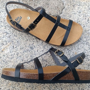 AFRODITA BLACK, 20% off, Vegan sandaks, cruelty-free sandals, eco-friendly, animal-free sandals, fashionable vegan, summer vegan sandals. image 4