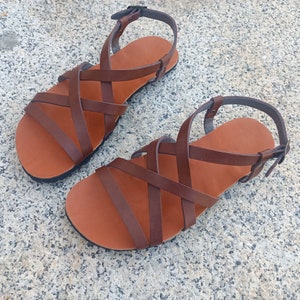 BAREFOOT DELFOS, color Brown, 20% off promotion, Vegan sandass, Barefoots sandals, Barefoot shoes image 9