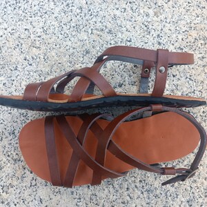 BAREFOOT DELFOS, color Brown, 20% off promotion, Vegan sandass, Barefoots sandals, Barefoot shoes image 6