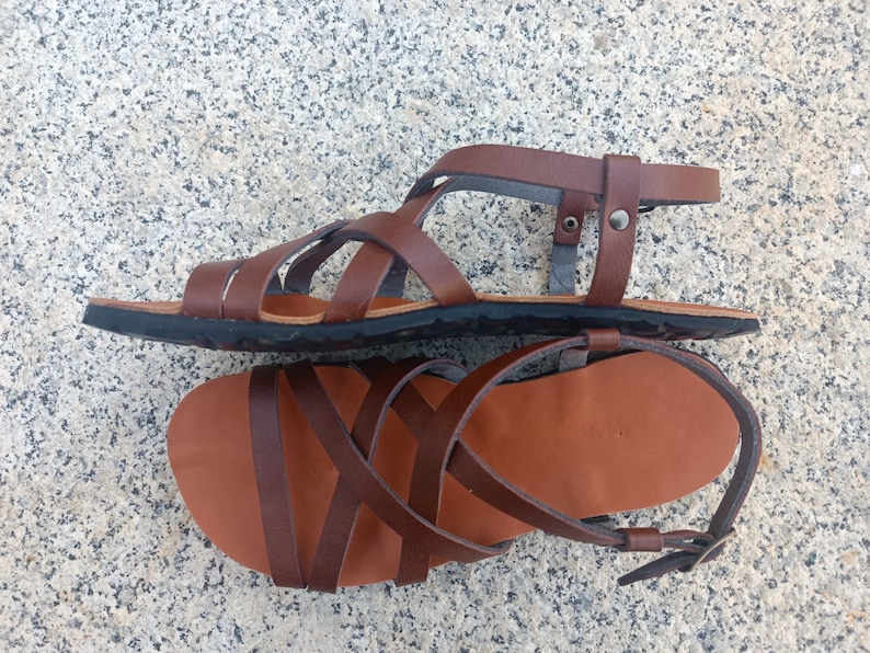 BAREFOOT DELFOS, color Brown, 20% off promotion, Vegan sandass, Barefoots sandals, Barefoot shoes image 6