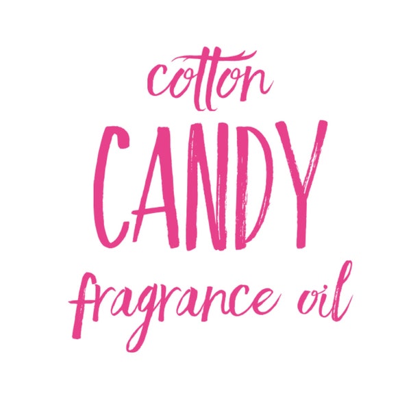 Cotton Candy Premium Fragrance Oil for Crafting Making Aroma Bead Car Scents Freshies DIY Candles