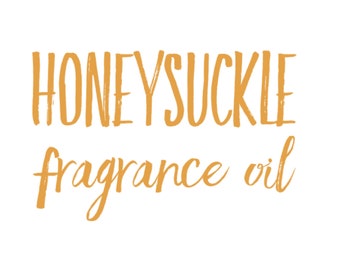 Honeysuckle Premium Fragrance Oil for Crafting Making Aroma Bead Car Scents Freshies DIY Candles