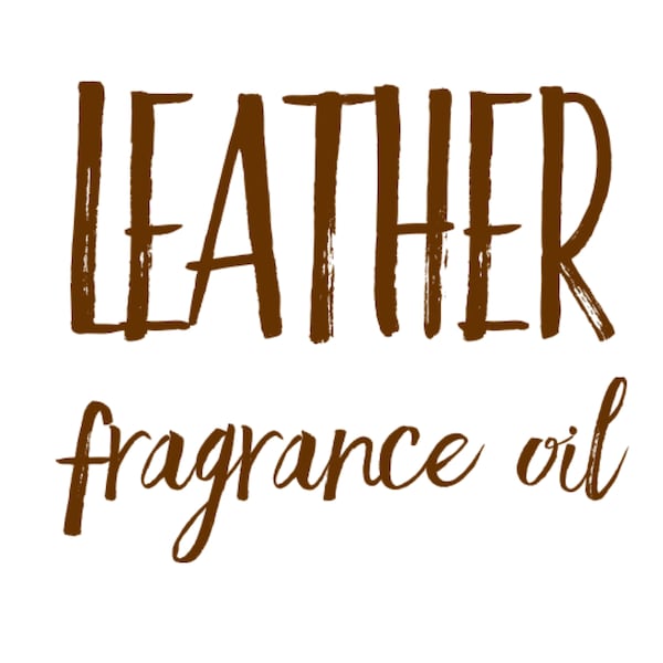 Leather premium Fragrance Oil for Crafting Making aroma bead car scents DIY Candles