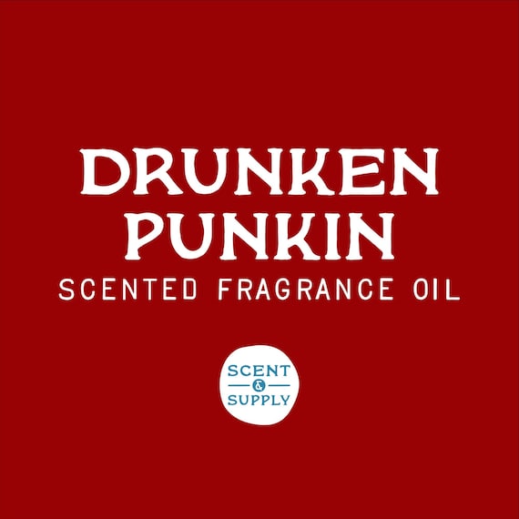 Drunken Punkin Pumpkin Premium Fragrance Oil for Crafting Making Aroma Bead Car Scents Freshies DIY Candles