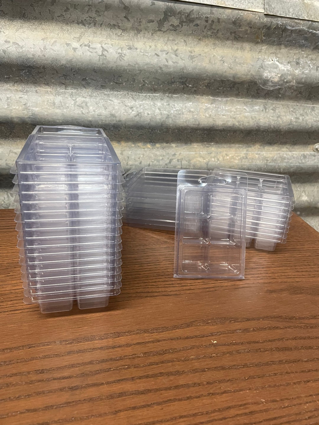 3oz. Clamshells for Wax Melts 10 25 or 50 Bulk Set of Premium Molds Wax ...