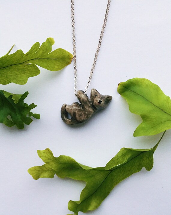 Black Cat Porcelain Pendant Necklace Handmade Hand Sculpted - Black Cat Pendant Uk Black Cat Porcelain Pendant Necklace Handmade Hand Sculpted - Black Cat Pendant Uk