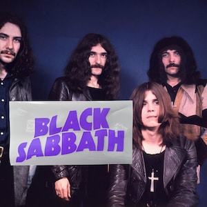 Black Sabbath permanent decal