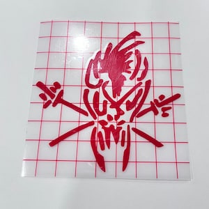 Metallica Binge and Purge guy 4&quot; decal