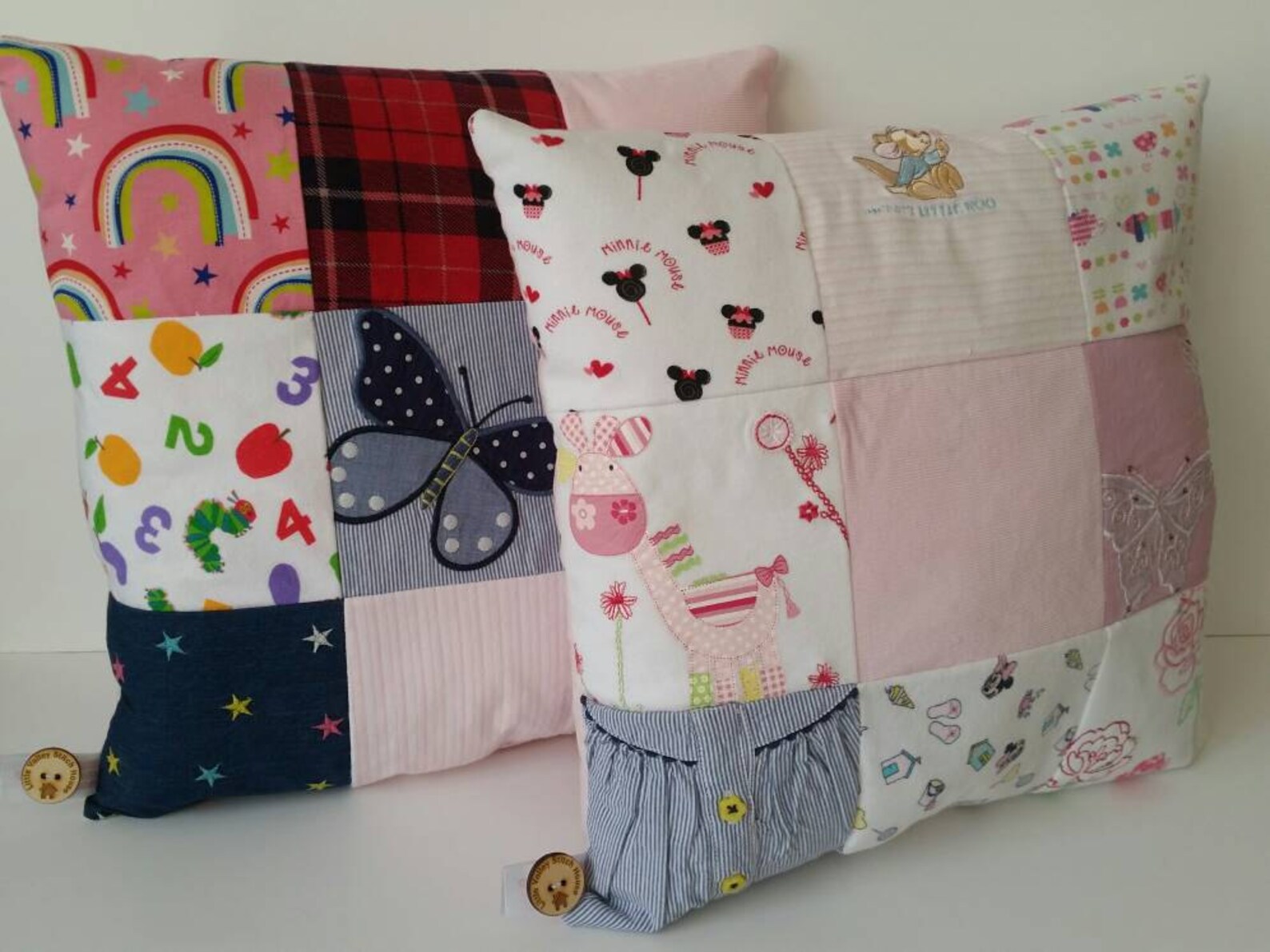 Patchwork Memory Cushion Etsy UK