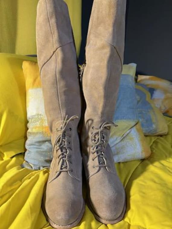 Tan Suede Seychelles Knee Boots 7 1/2M