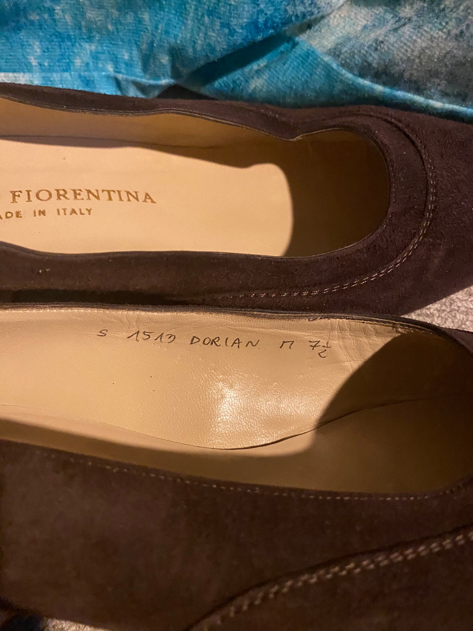 Escarpins Silvia Florentina En Cuir Marron Et Beige - Taille 7, Talon Aiguille 3.25 Pouces - Fabriqués En Italie