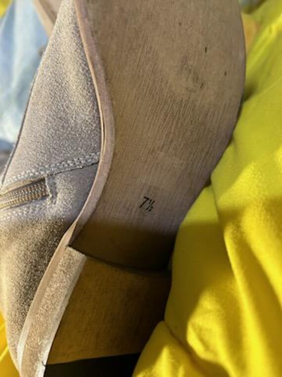 Tan Suede Seychelles Knee Boots 7 1/2M View 6