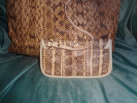 Python Shoulder Bag/Tote Bag - image 3