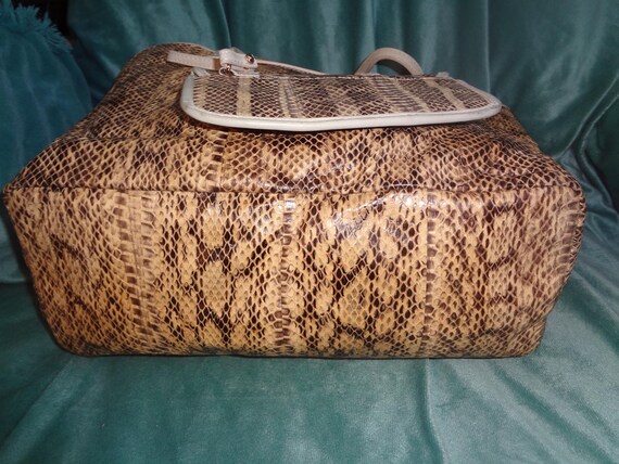 Python Shoulder Bag/Tote Bag - image 4