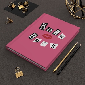 Burn Book - Mean Girls - Hardcover Journal Matte