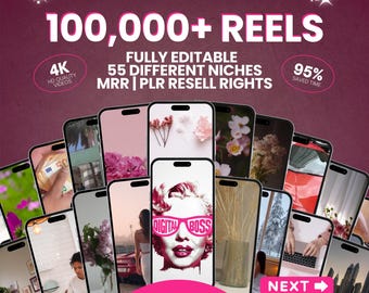 100,000+ Master Content Library | Ultimate Content Creator’s Goldmine | Create Viral Content in Minutes – Monetize & Resell for 100% Profit