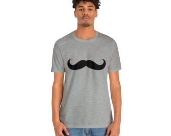 Mustache - Unisex Jersey Short Sleeve Tee