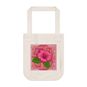 Panama Mola Inspiration Organic Canvas Tote Bag