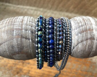 Hannah Beaded Amazonite Bracelet | Etsy