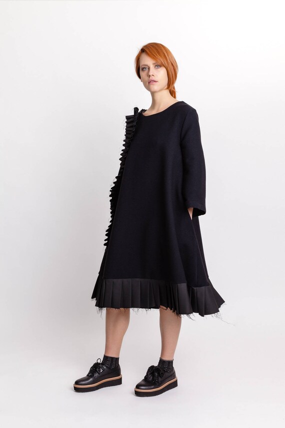 long sleeve knee length dresses uk